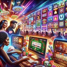 Layar aturan permainan Arcade Games dengan penjelasan mekanik dan cara bermain